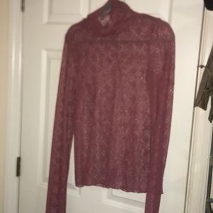Free people intimately lace turtleneck large